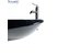 Bộ vòi chậu rửa lavabo sứ nghệ thuật phòng tắm luxury RS 1342WB