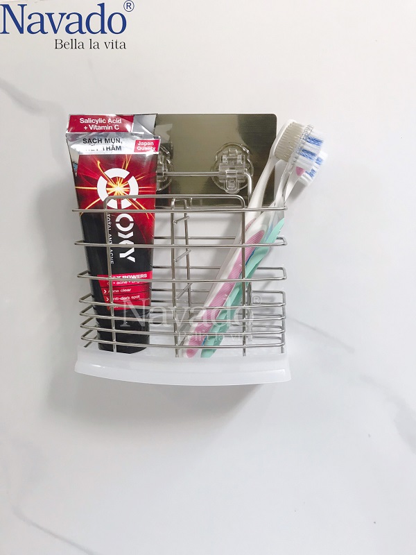 Phụ kiện phòng tắm kệ đựng bàn chải đánh răng